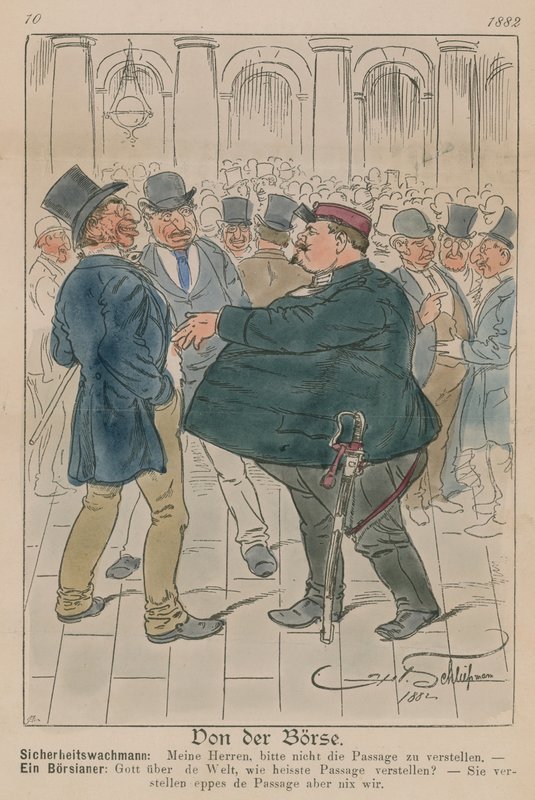 Don de Çantalar; karikatür by English School