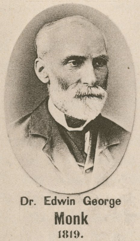 Dr Edwin George Monk (gravür) by English School