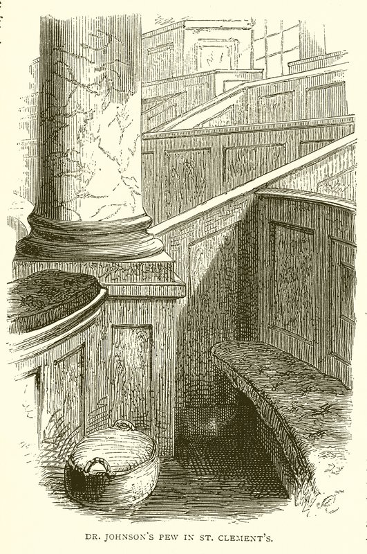 Dr. Johnsons Pew, St. Clements