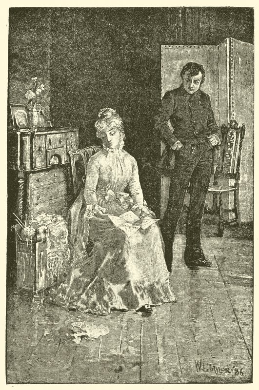 Dr Lydgate ve Rosamond (gravür) by English School