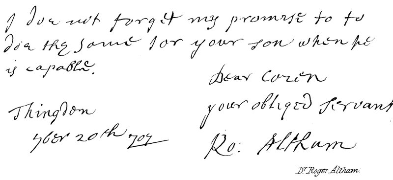 Doktor Roger Altham by English School