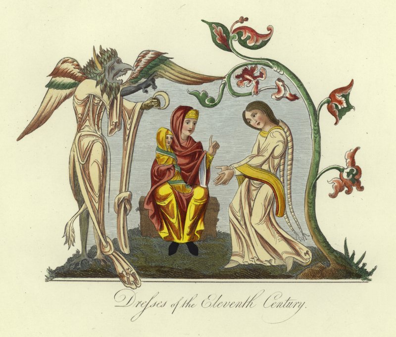 11. Yüzyılın Elbiseleri by English School