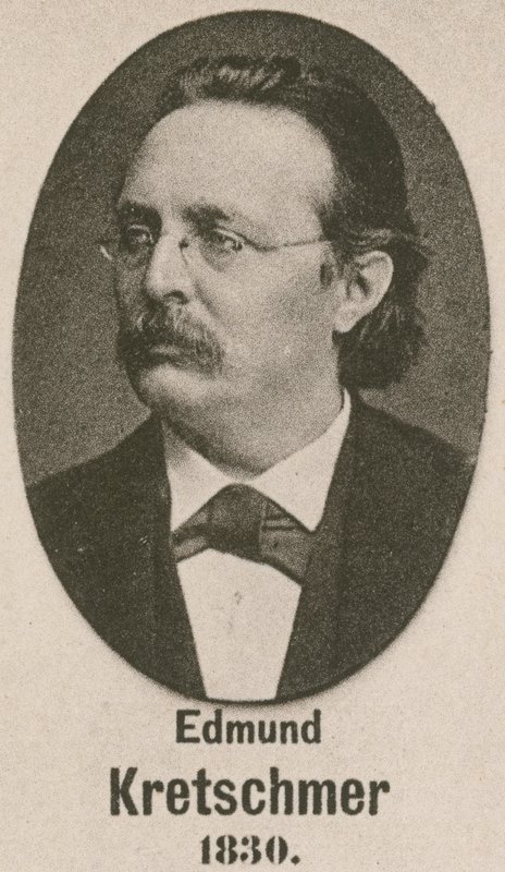 Edmund Kretschmer (gravür) by English School