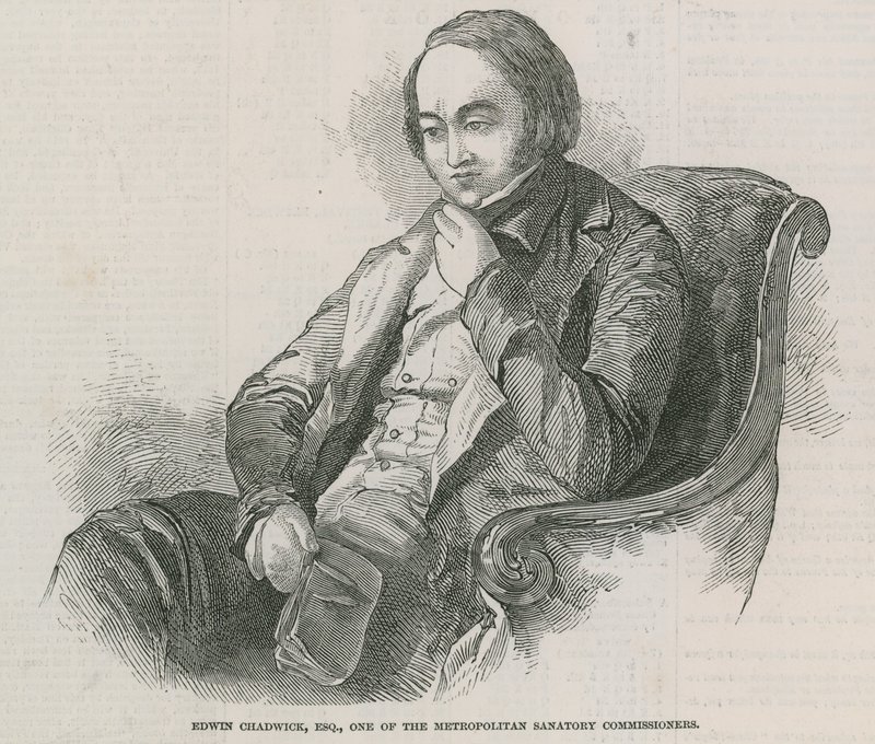 Edwin Chadwick by English School