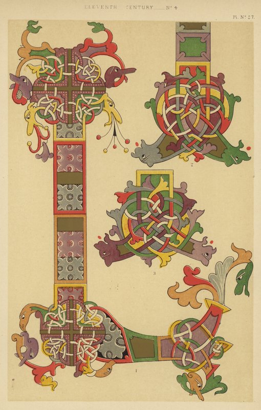 Onbirinci Yüzyıl (kromolitho) by English School