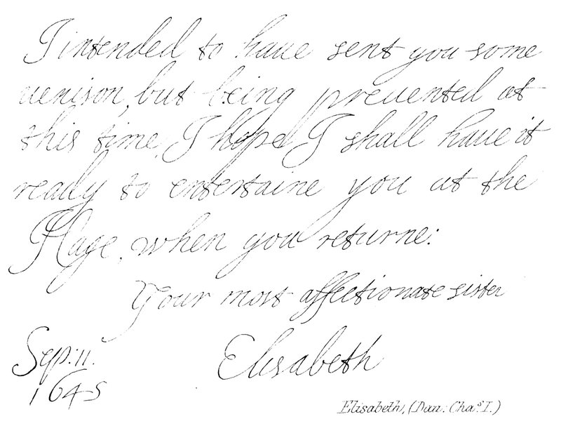 Elisabeth, (Dau: Chas I) by English School