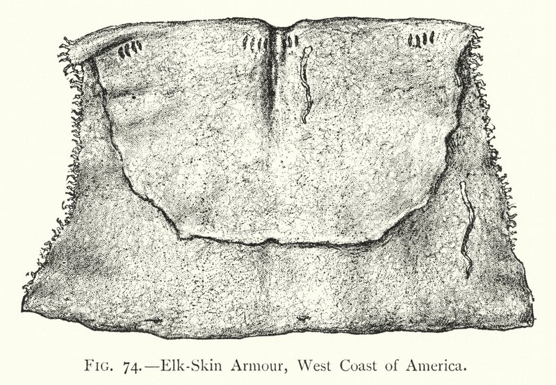 Elk-Deri Zırhı, Amerika
