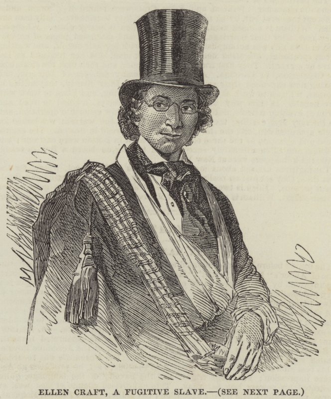 Ellen Craft, Kaçak Bir Köle by English School