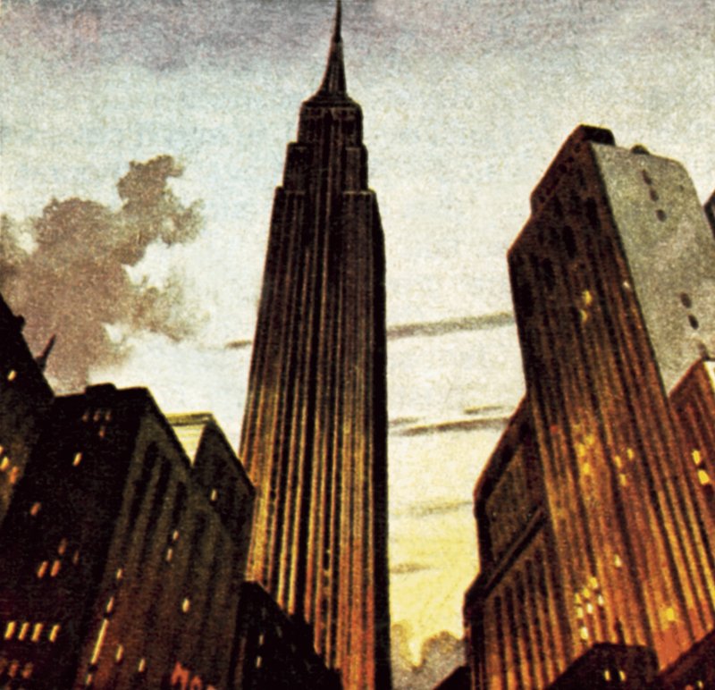 Empire State binası by English School