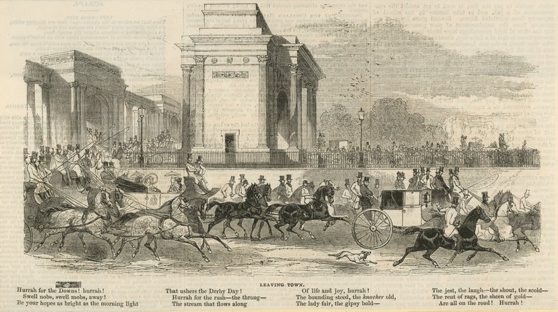 Epsom Yarışları: Kasabadan Ayrılmak by English School