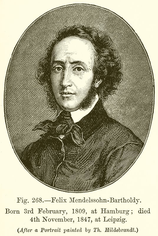 Felix Mendelssohn-Bartholdy by English School
