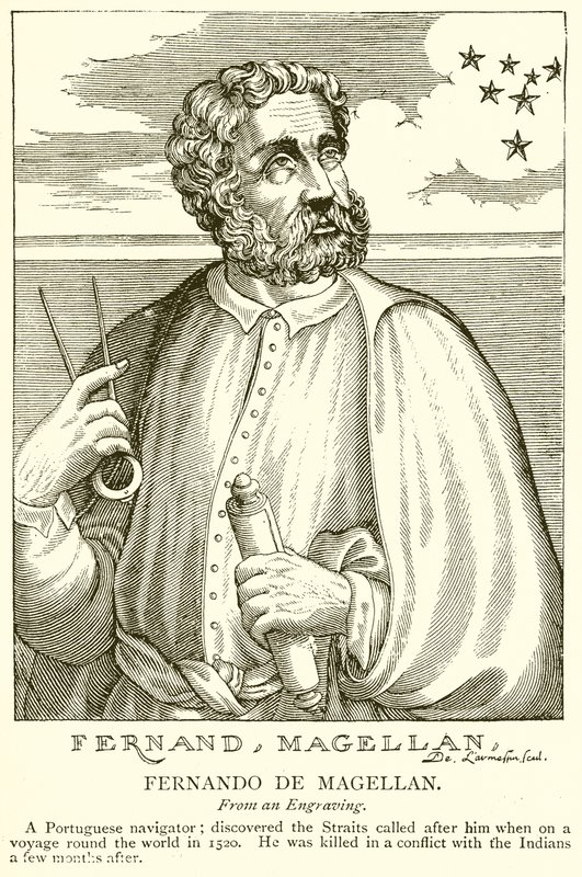 Ferdinand Magellan by English School