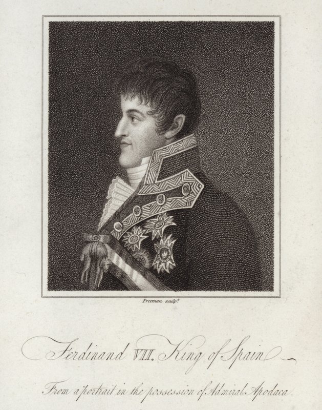 Ferdinand VII, İspanya Kralı by English School