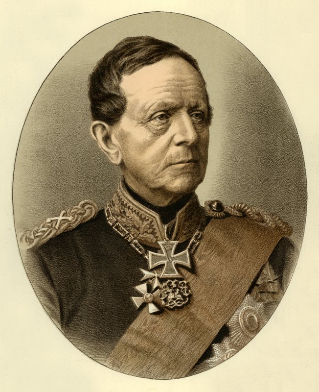 Field Marshal Count Moltke by English School