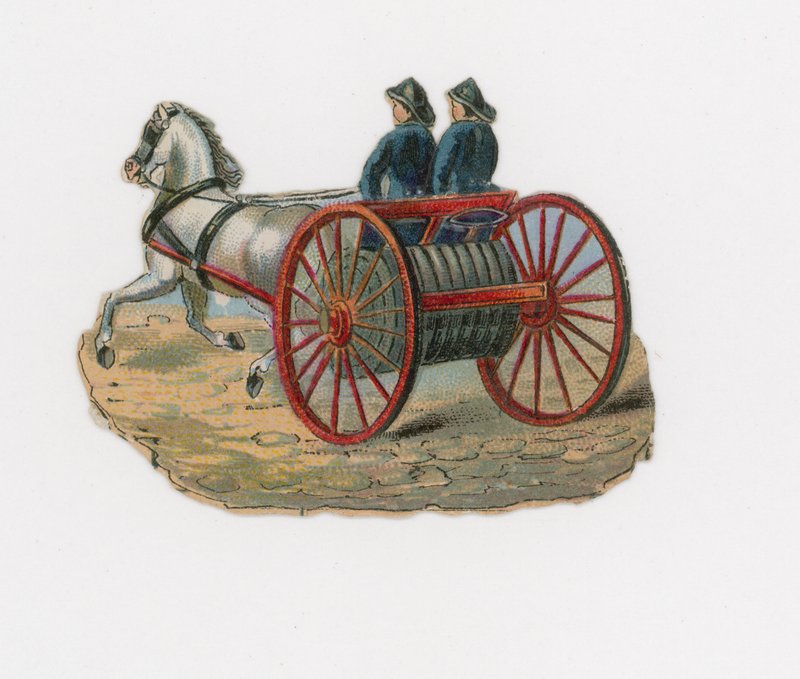 Yangından korunma (chromolitho) by English School