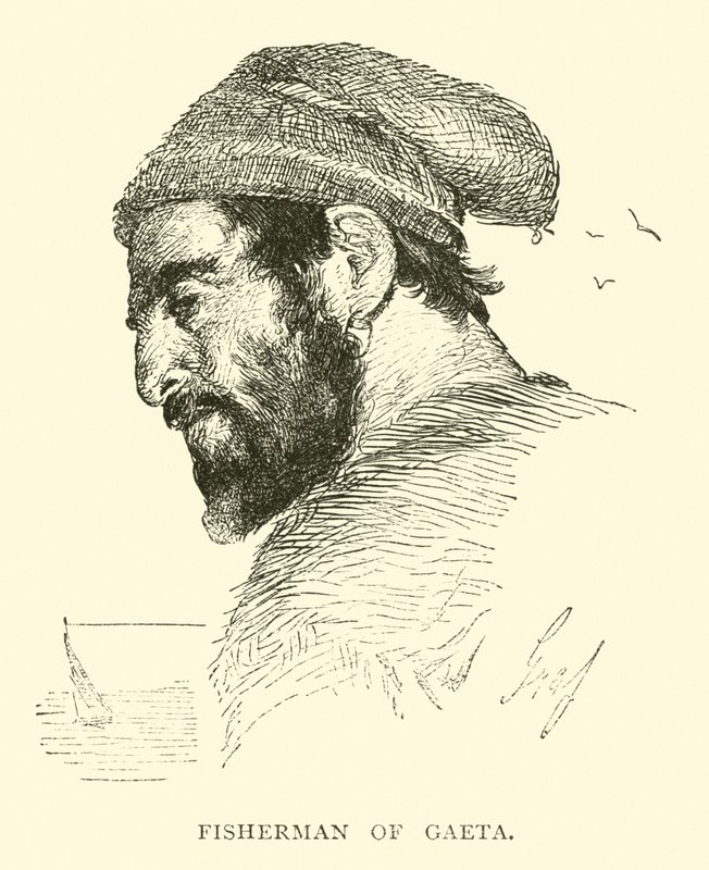 Gaeta Balıkçısı by English School