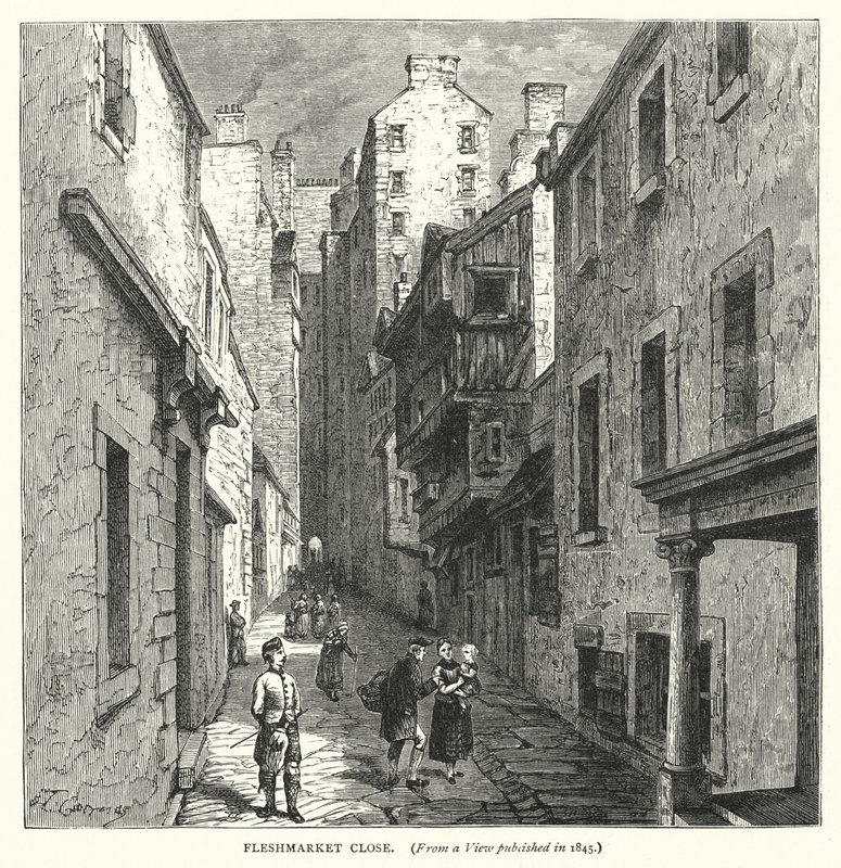 Flashmarket Tslose (gravür) by English School