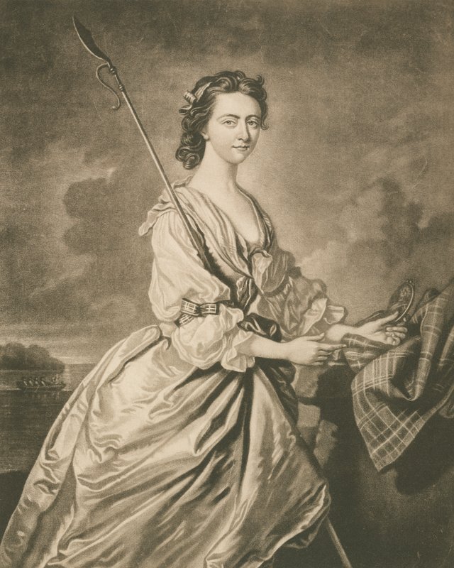 Flora Macdonald by English School