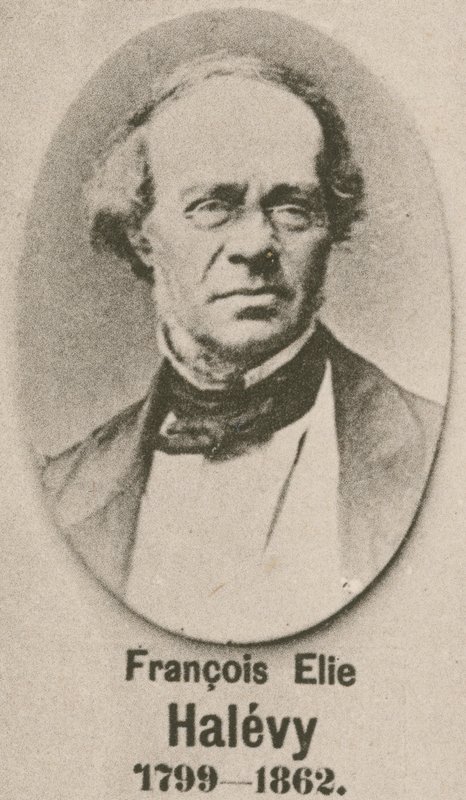 François Elie Halevy (gravür) by English School