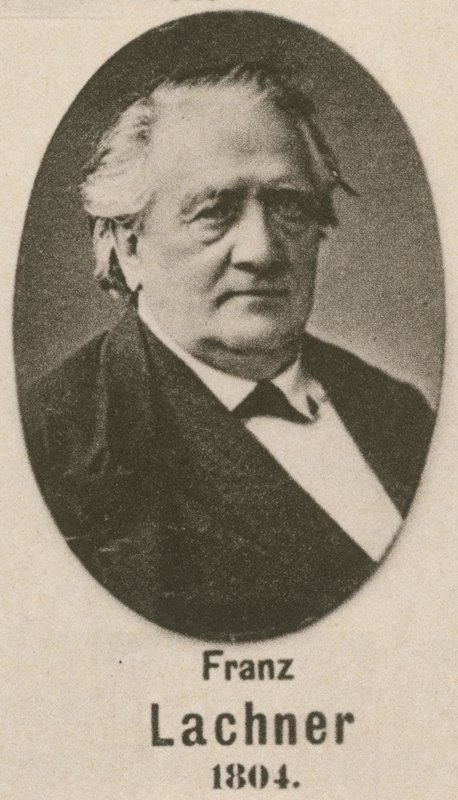 Franz Lachner (gravür) by English School