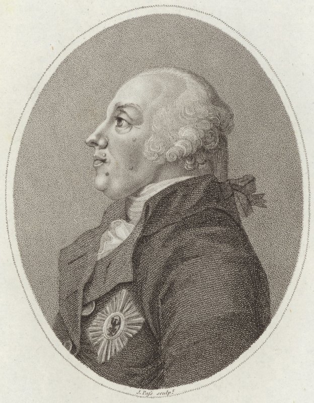 Prusya Kralı II. Friedrich by English School