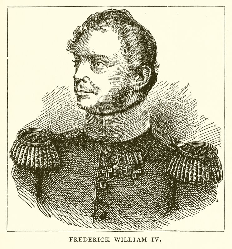 Frederick William IV by English School
