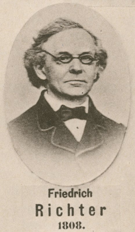 Friedrich Richter (gravür) by English School