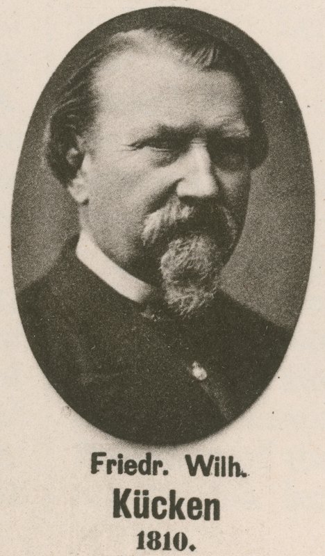 Friedrich Wilhelm Kucken (gravür) by English School