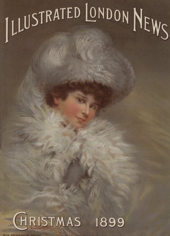 1899 Noel Numarasının Ön Kapağı by English School