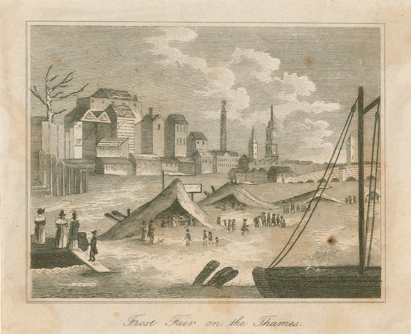 1814 Frost Fuarı by English School