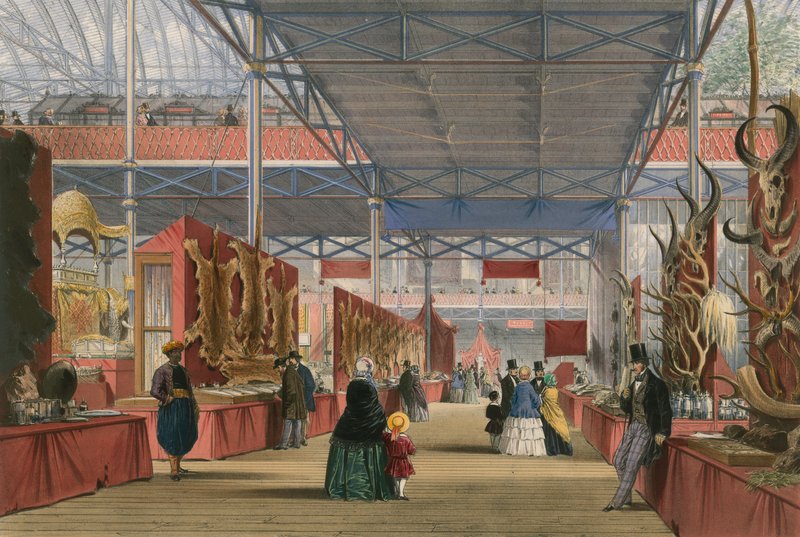 Kürkler, 1851'in Büyük Sergisi by English School