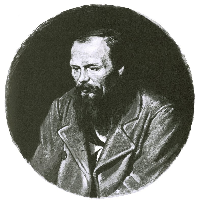 Fyodor Dostoyevski by English School