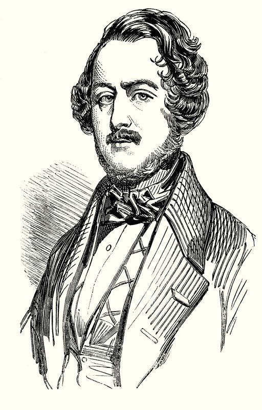 Gaetano Donizetti (gravür) by English School