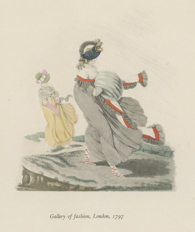 Moda Galerisi, Londra, 1797 by English School