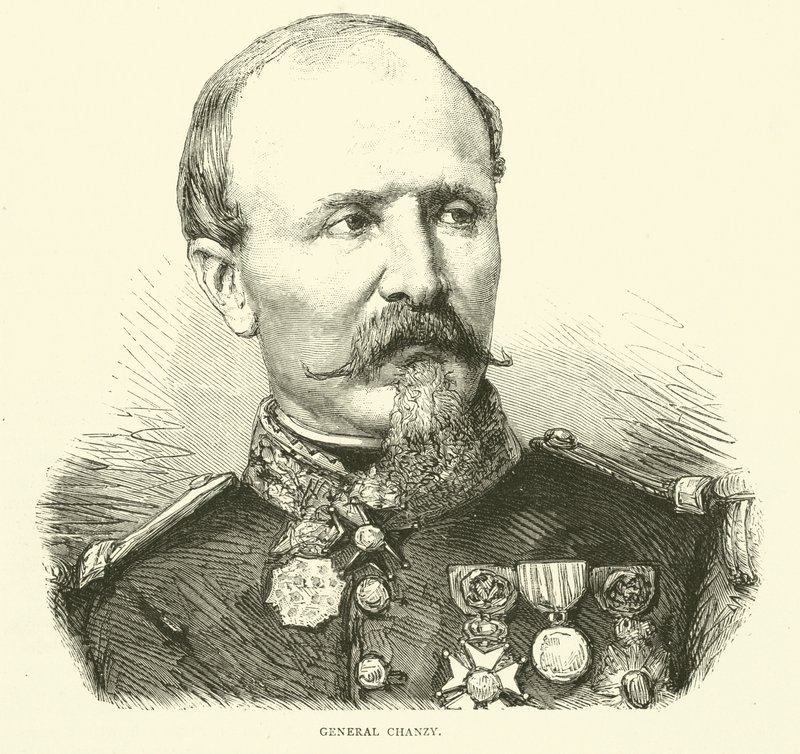 General Chanzy, Kasım 1870 by English School