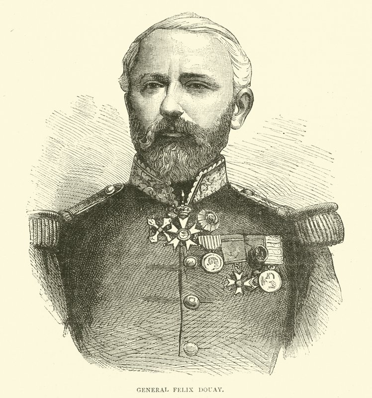 General Felix Douay, 1870 by English School
