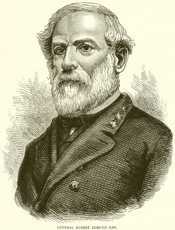 Genel Robert Edmund Lee by English School