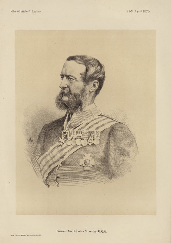 Genel Sir Charles Staveley by English School