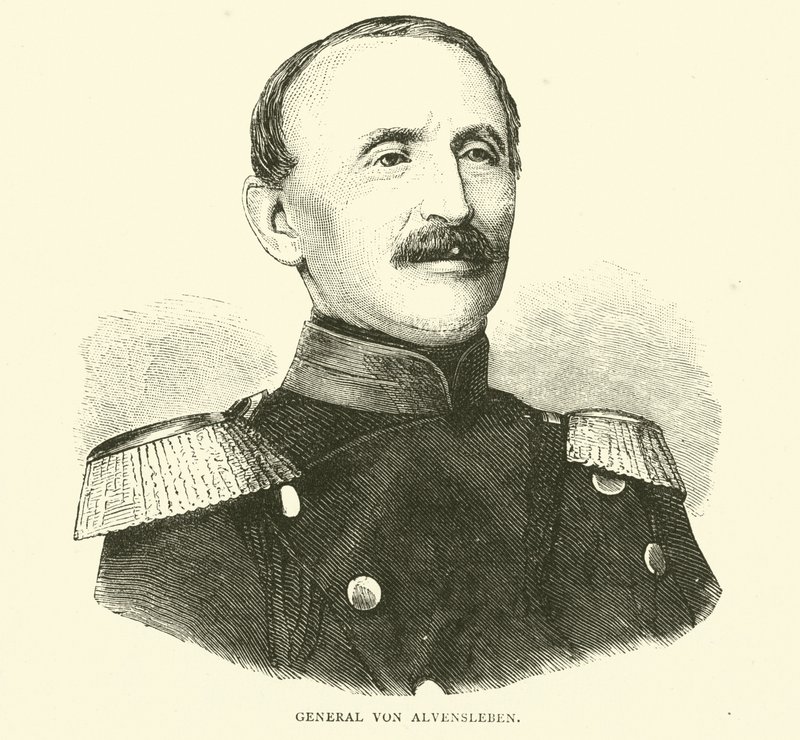 General Von Alvensleben, Kasım 1870 by English School