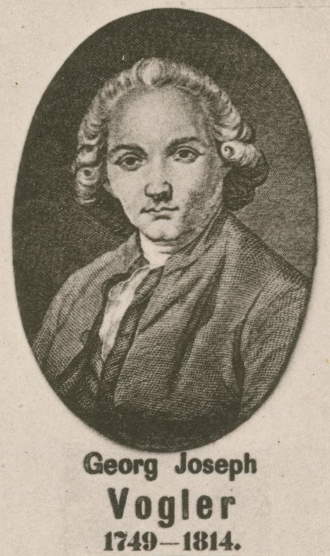Georg Joseph Vogler (gravür) by English School