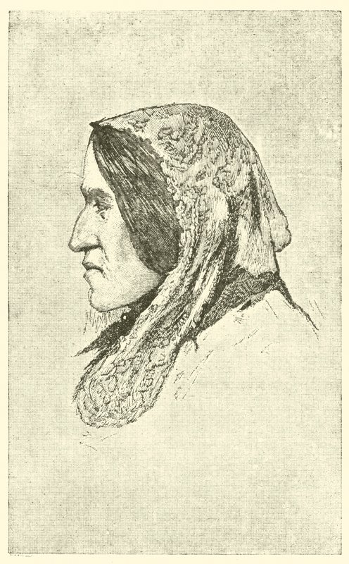George Eliot (gravür) by English School