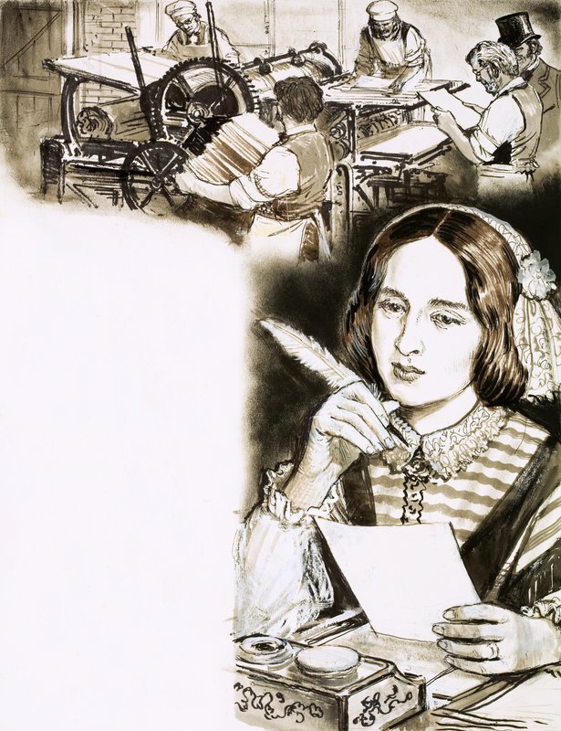 George Eliot by English School