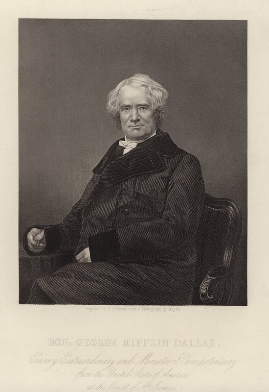 George Mifflin Dallas by English School