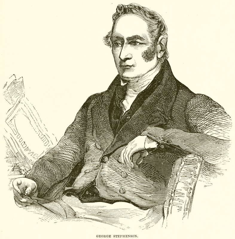 George Stephenson by English School