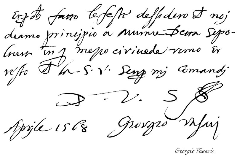 Giorgio Vasari by English School
