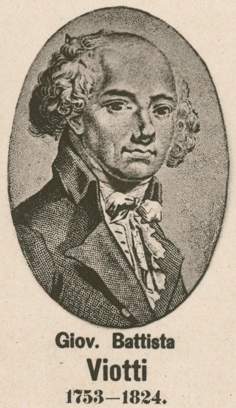 Giovanni Battista Viotti (gravür) by English School