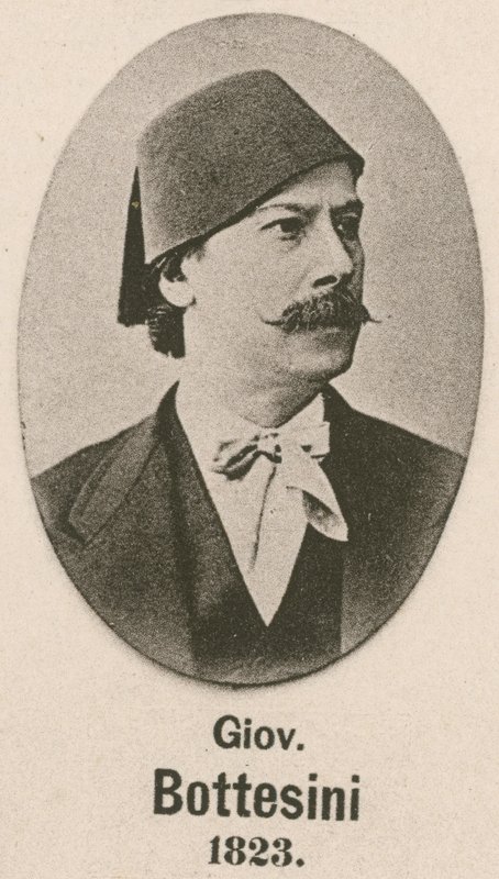 Giovanni Bottesini (gravür) by English School