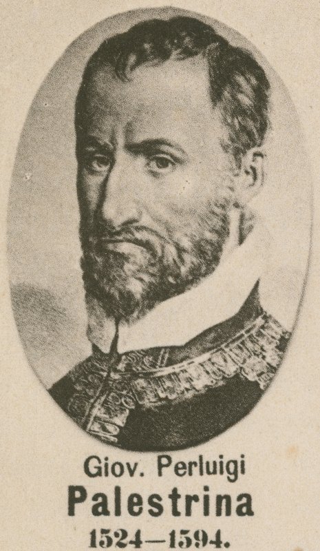 Giovanni Pierluigi da Palestrina (gravürler) by English School