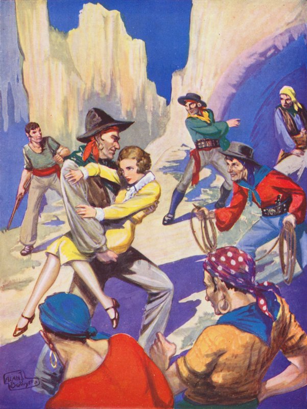 Korsanlar tarafından kaçırılan kız (renkli taş) by English School