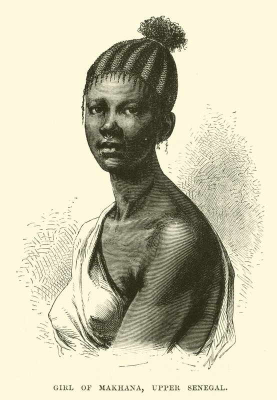 Makhana Kızı, Yukarı Senegal by English School